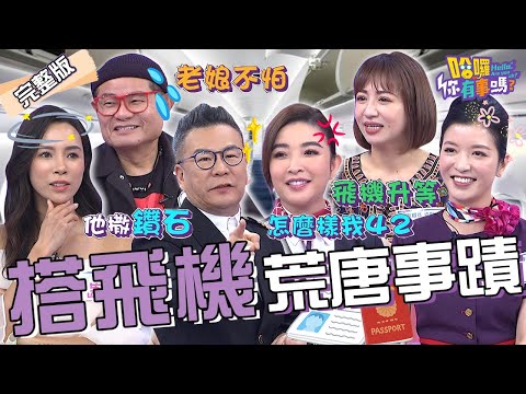 飛機上暗藏玄機！許效舜憶羅霈穎生前曾「強迫機長降落」？康茵茵花十幾萬坐頭等艙「吃到玻璃」遭沈玉琳笑虧：他撒鑽石？吳子龍 芳瑜 許維恩︱EP23👋20231227 完整版︱哈囉 你有事嗎