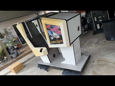 Part 1: 1982 SEGA Star Trek Cockpit Arcade Game Rescued from Disaster