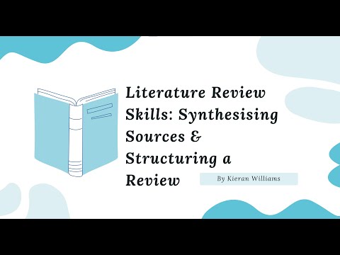 How to Write a Literature Review | Synthesising Sources & Structuring Your Review