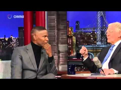 Jamie Foxx on David Letterman Full Interview