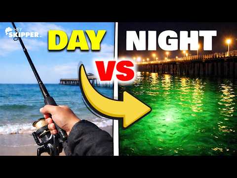 I Fished the SAME Spot Day vs Night (The Results Were Shocking)