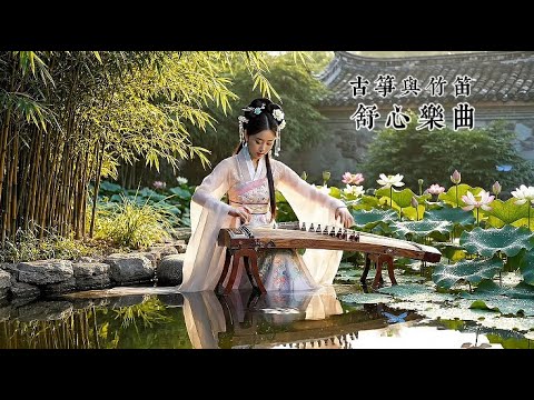 古筝与竹笛舒心乐曲 · Relaxing Guzheng & Bamboo Flute Music for Inner Peace and Stress Relief