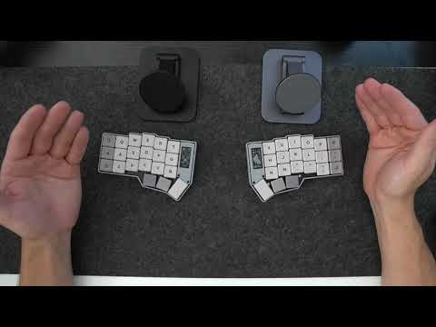 TyperActive Corne ALUMINUM CASE UPGRADE!!! - Build and Sound test