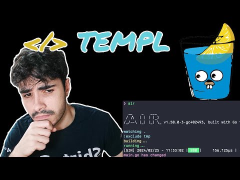 How I Developed an AMAZING Go App with Templ + Air + Gin