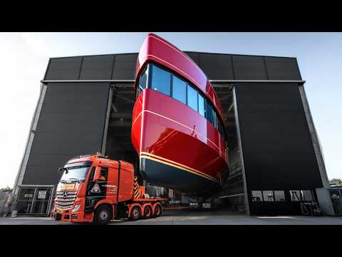 Inside Shipyard where the Most Luxurious Yachts are Built