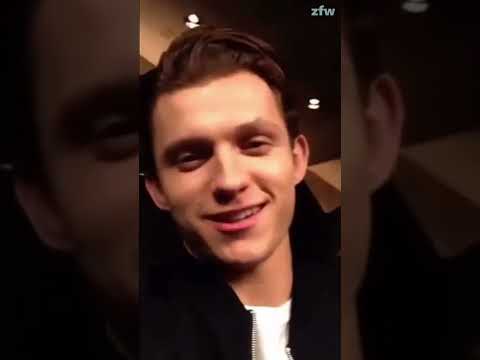 Tom Holland manifesting his life