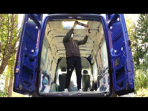 Van Build Timelapse (one year progress with no experience)
