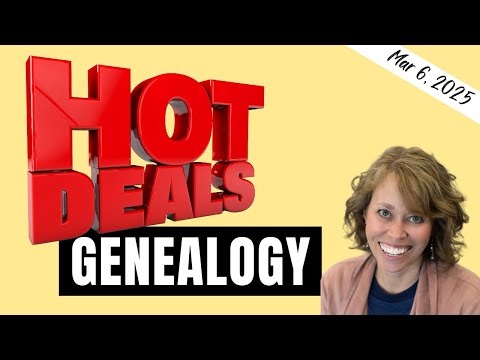 Genealogy Breaking Deals + Big News