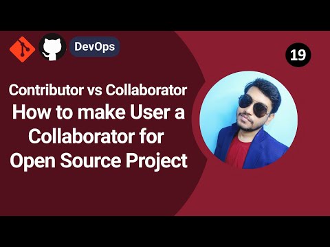 Make User a Collaborator for Open Source Project in Github