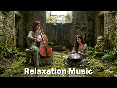 🏛️ Monastic Healing Music | Handpan & Cello in the Ancient Stone Abbey (1-Hour Sacred Echoes)