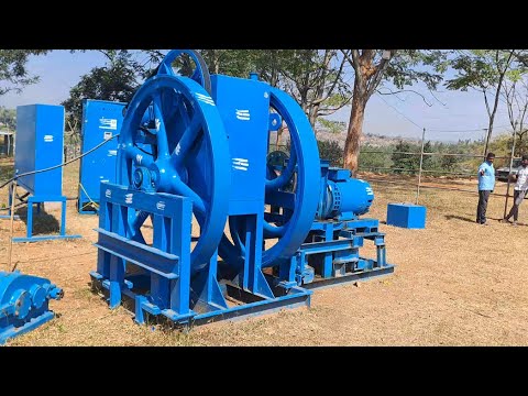 Free energy Generator With 2000 Kg Flywheel 42Kw Alternator 100% Real Free Electricity (Episode1)