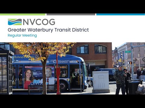 Greater Waterbury Transit District Board Meeting - December 2025