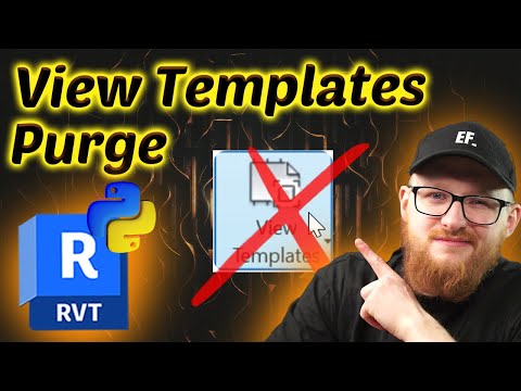 Clean Up Your Revit Projects: Remove Unused View Templates [pyRevit]