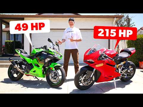 Upgrading my Beginner Ninja with POWER Mods to Challenge Big Bikes - BigTime