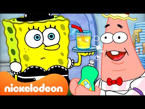 Ярмарка профессий в Бикини Боттом! 🎓 | Все работы Спанч Боба