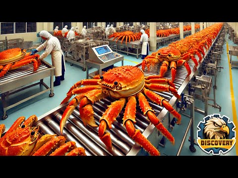 How King Crab Is Processed? AMAZING King Crab Catching 🦀🦀 Captain Discovery