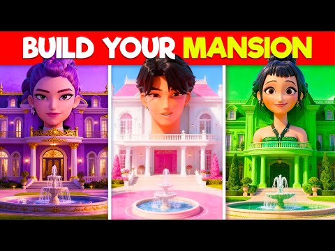 Build Your Luxury KPOP DEMON HUNTERS Mansion π !!
