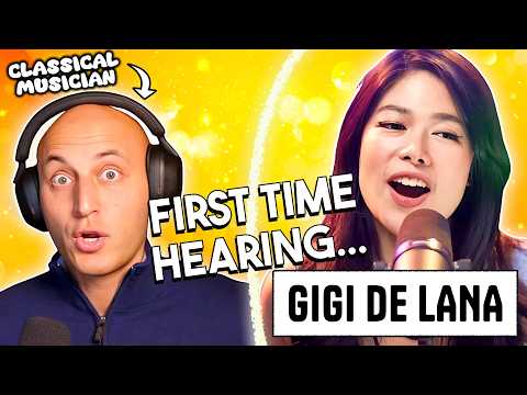 Discovering GIGI DE LANA! | 'Fly Me To The Moon' | classical musician reaction/analysis