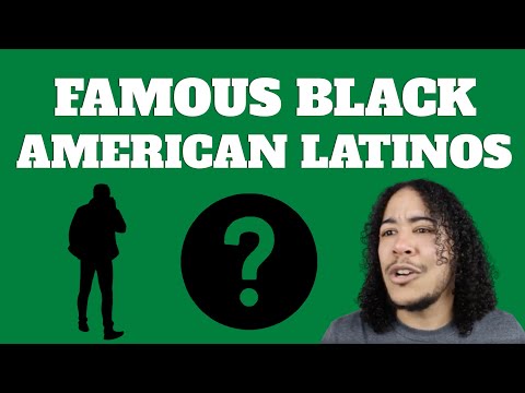 Black celebrities you didnt know are Latino 😮 Afro Latinos