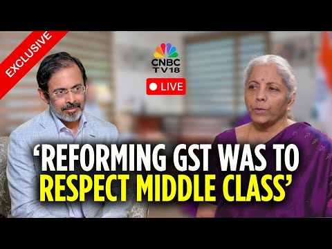The FM Interview LIVE | The New GST Regime Is Here | Nirmala Sitharaman Exclusive | N18L | CNBC TV18
