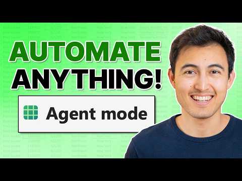 Excel's NEW AI Agent Mode Changes Everything