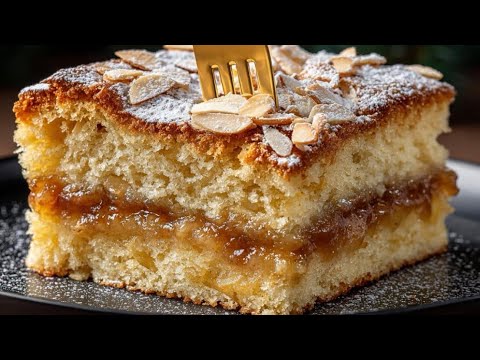 This Yogurt Cake is My absolute winter favorite ❄️ Ready in Just 5 Minutes with Abricot Jam