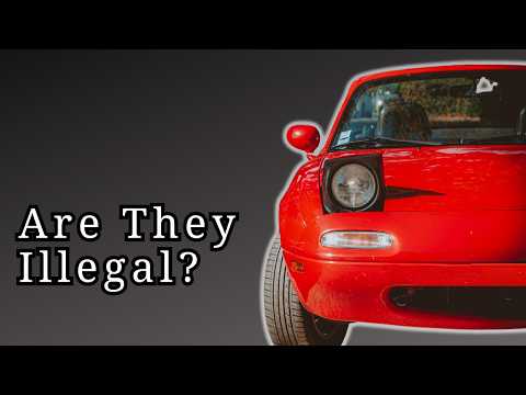 Are Pop-Up Headlights Illegal?