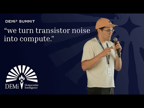 A chip 10,000x more energy efficient than GPU -- Trevor McCourt, Extropic