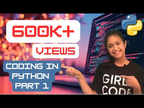 Coding in Python   Part 1