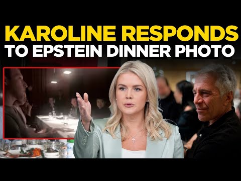 Karoline Leavitt LIVE | Leavitt Major Announcement On Epstein Dinner Photo Surfaces | Elon Musk