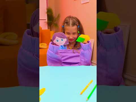 Rancang boneka berpakaianmu sendiri! 💖 #diy #anak