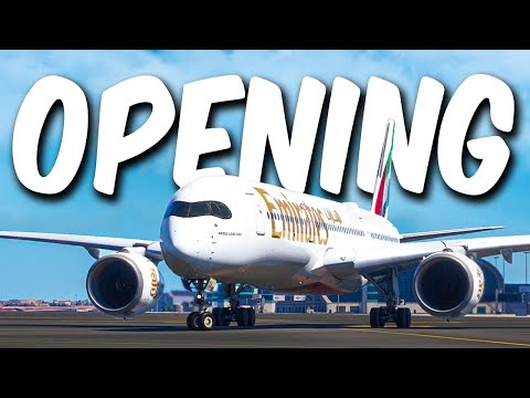 I Flew My *FIRST* Inaugural Flight Inibuilds A350 In Microsoft Flight Simulator... (VATSIM/ATC)