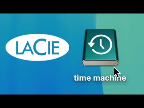 LaCie External Hard Drive - How to Use with Time Machine on Mac in 2025