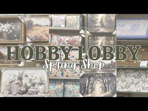 Hobby Lobby NEW Spring Shop | Home Decor