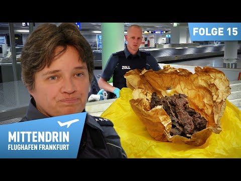 Zoll entdeckt Ekelfleisch am Flughafen | Mittendrin - Flughafen Frankfurt (15)
