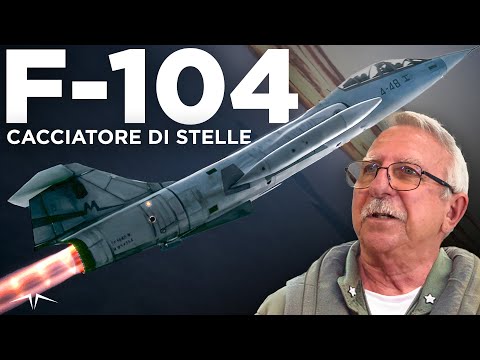 PILOTA MILITARE racconta l'F-104: "il MISSILE con dentro un UOMO"