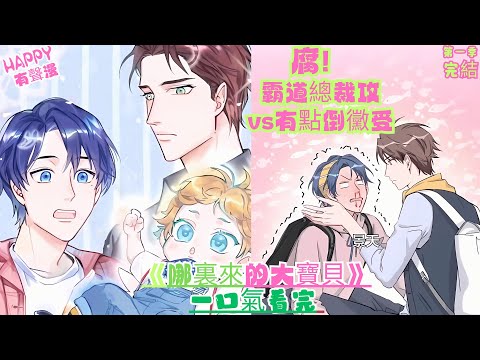 【有聲漫畫完結】BL雙男主《哪裏來的大寶貝》第一季完結 | 霸道總裁攻vs有點倒黴受 #動畫 #bl #一口氣看完 #雙男主 #雙男主漫畫 #anime #webtoon