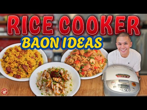 RICE COOKER BAON IDEAS 
