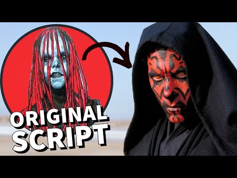 The Original Script for Star Wars The Phantom Menace was much Better?