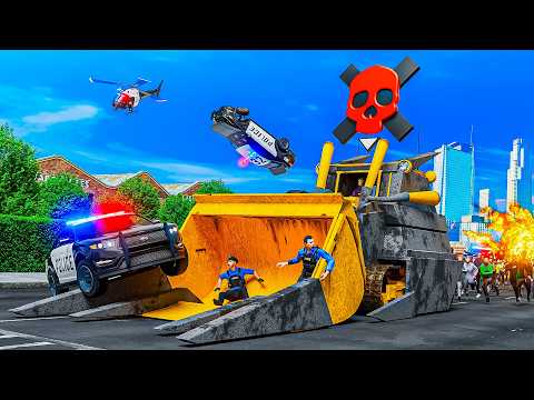 Killdozer Surviving $5,000,000 Bounty In GTA 5 RP