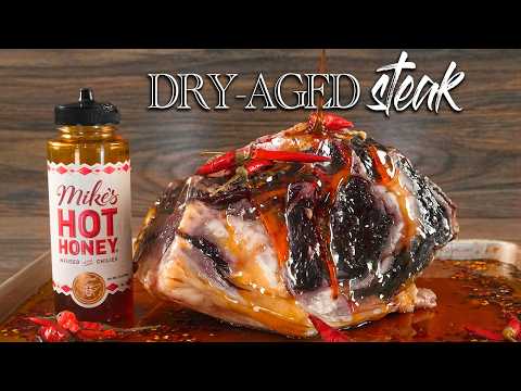 I Dry-Aged steaks in HOT HONEY ate it and this happened!