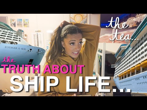 WHAT IT’S ACTUALLY LIKE TO WORK ON A CRUISE SHIP 🛳️🙊 answering 100 of the most FAQs about ship life!