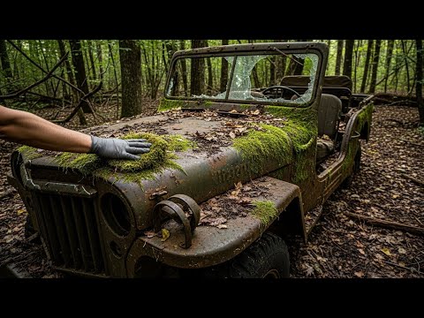 Lost for 70 Years in the Wilderness — A WWII Utility Vehicle Discovered! | Car Restoration