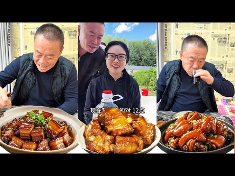 二哥做的饭真好吃,吃一次还想要~The food made by Second Brother is really delicious. I want to eat it again#funny