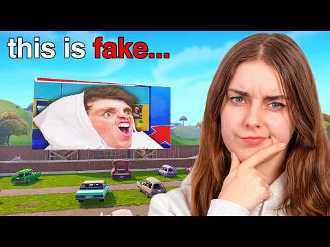 Can YouTubers Find WHATS WRONG in these Fortnite POIs?