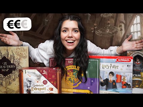 Ich teste ALLE Harry Potter Adventskalender, die bezahlbar sind! (naja fast)