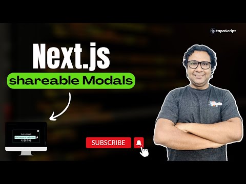 Building Shareable Modal Content With Next.js #nextjs