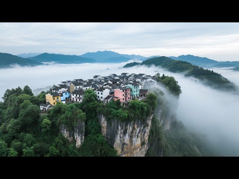 China's Last Cliff Village: No Marriage, Only 20 Families Left