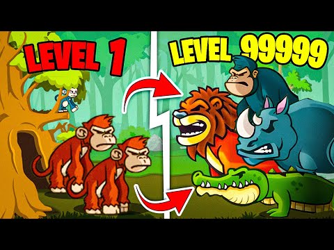 Building The BIGGEST Animal Army in Defend The Wild