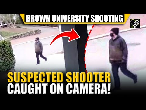 Police releases new footage of Gunman in Brown univ shooting, seeks public help to identify suspect
